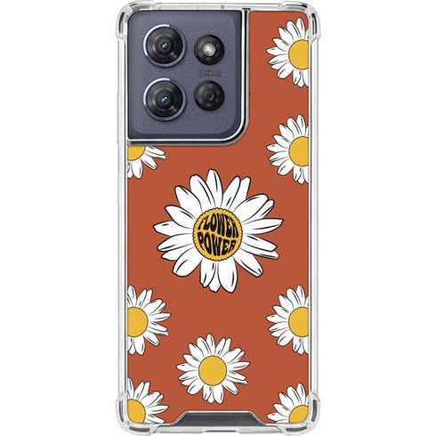 Flower Power Moto G Stylus 5G (2025) Clear Case