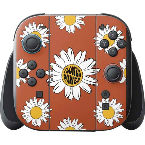 Flower Power Nintendo Switch 2 (2025) with Joy-Con Skin