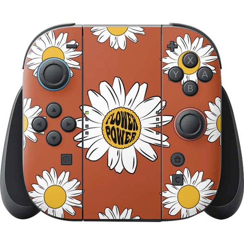 Flower Power Nintendo Switch 2 (2025) Joy-Con Controller Skin