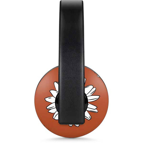 Flower Power PlayStation 4 Gold Wireless Headset Skin