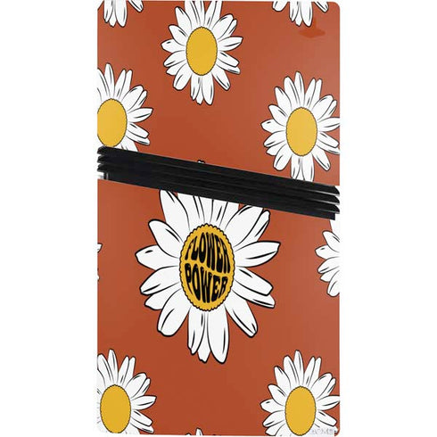 Flower Power PS5 Pro Console Skin
