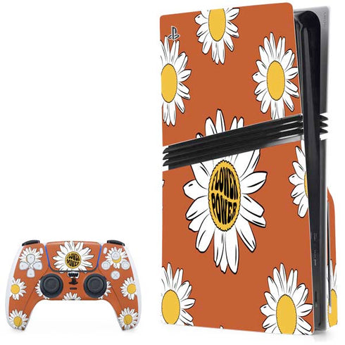 Flower Power PlayStation PS5 Skins