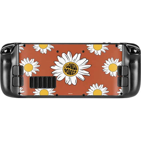 Flower Power Steam Deck Handheld Gaming Computer Skin