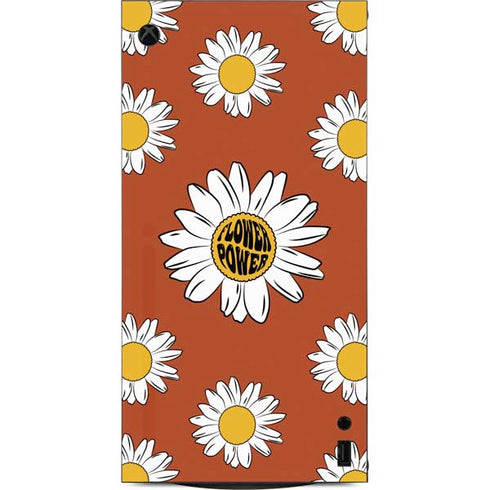 Flower Power XBox Series X Digital Edition Console Skin