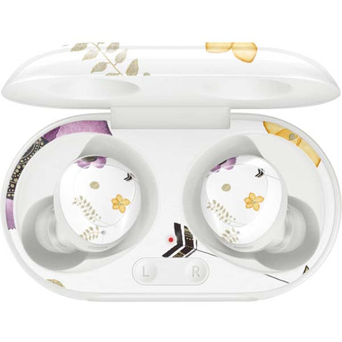 Flowers and Arrows Galaxy Buds Plus Skin