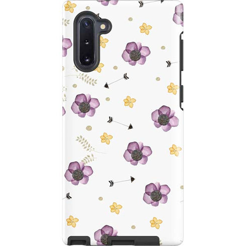 Flowers and Arrows Galaxy Cases