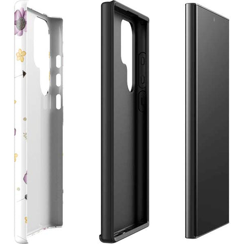 Flowers and Arrows Galaxy S23 Ultra Pro Case