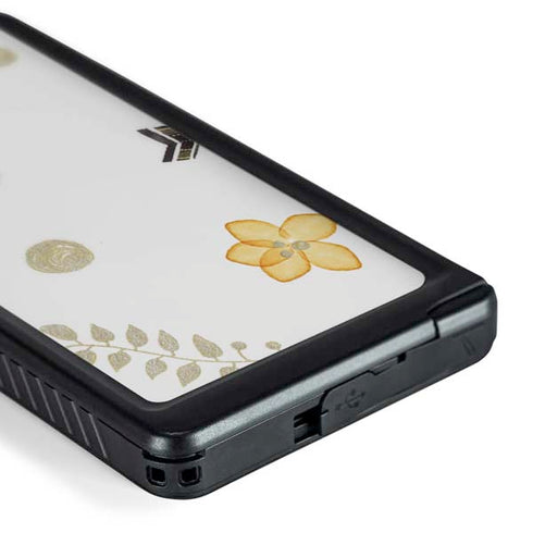Flowers and Arrows Galaxy S24 Ultra Waterproof Case