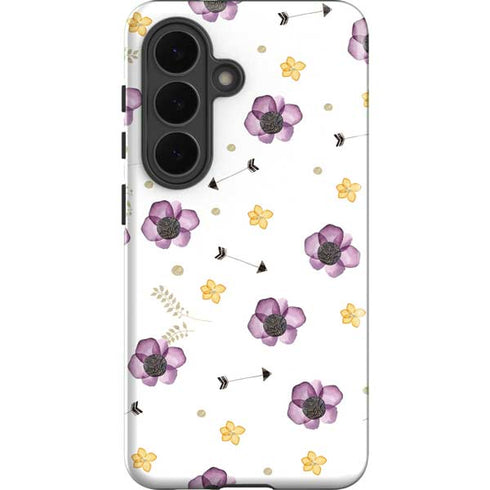 Flowers and Arrows Galaxy S26 Impact Case