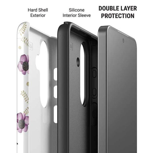 Flowers and Arrows Galaxy S26 Impact Case