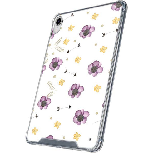 Flowers and Arrows iPad 11th Gen (2025) Clear Case