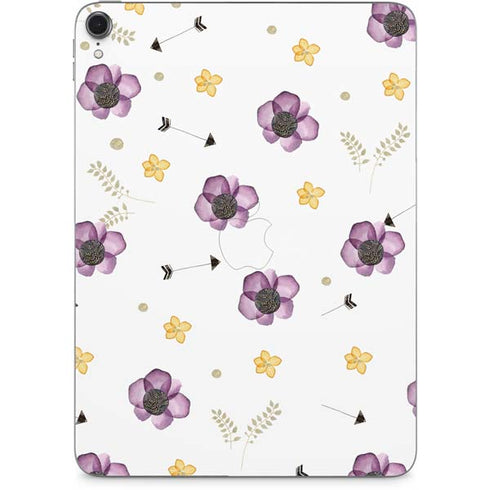 Flowers and Arrows Apple iPad Pro Skin