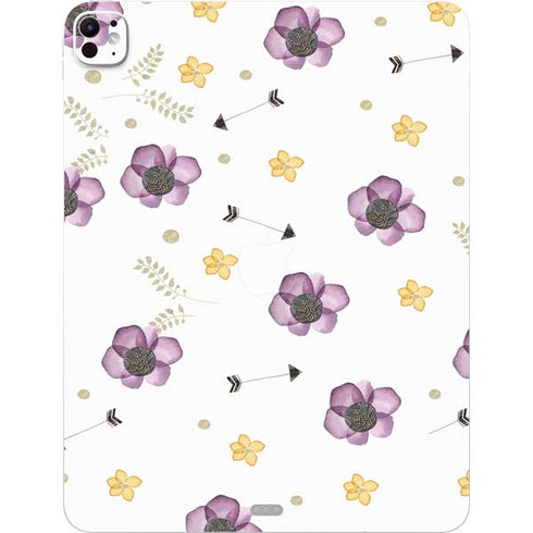 Flowers and Arrows iPad Pro 13in M4 (2024) Skin