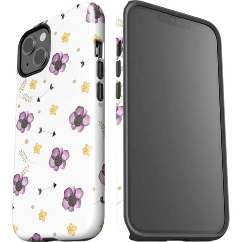Flowers and Arrows iPhone 15 Impact Case
