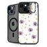 Flowers and Arrows iPhone 15 Kickstand Case