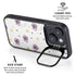 Flowers and Arrows iPhone 15 Plus Kickstand Case