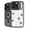 Flowers and Arrows iPhone 15 Pro Max Kickstand Case