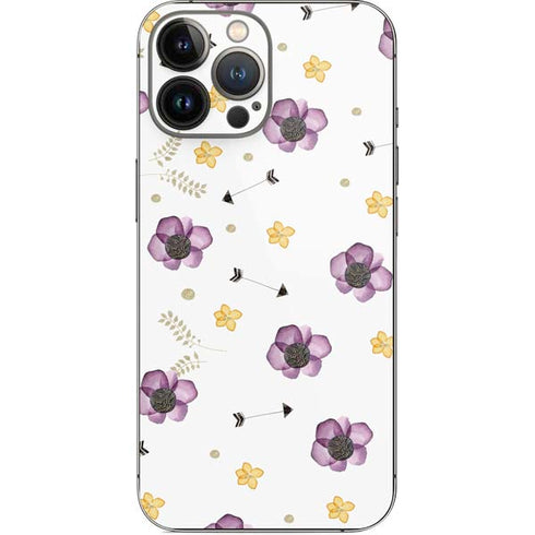Flowers and Arrows iPhone 15 Pro Max Skin