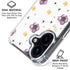 Flowers and Arrows iPhone 16 Clear Case