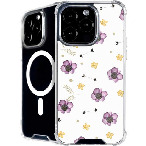 Flowers and Arrows iPhone 16 Pro MagSafe Case