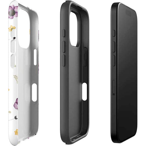 Flowers and Arrows iPhone 16 Pro Max Impact Case