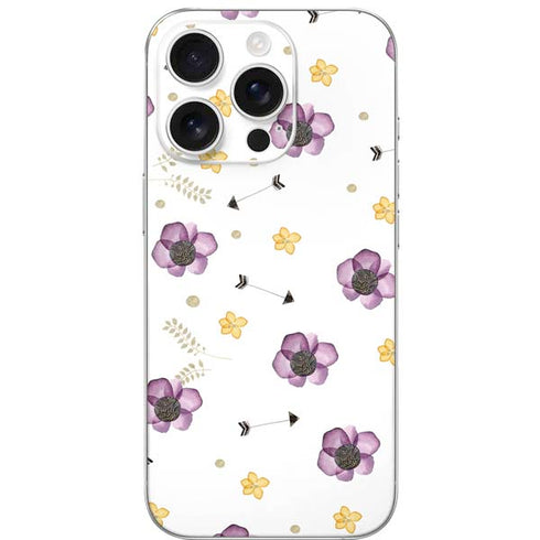 Flowers and Arrows iPhone 16 Pro Skin