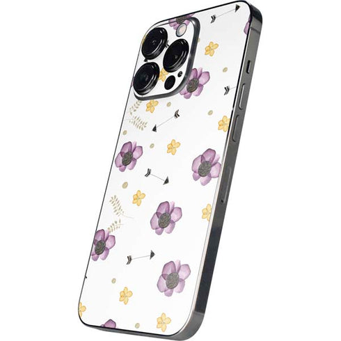 Flowers and Arrows iPhone 16 Pro Skin