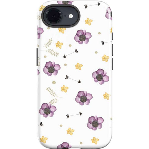 Flowers and Arrows iPhone 16e Impact Case