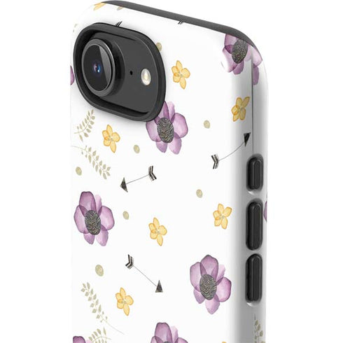Flowers and Arrows iPhone 16e Impact Case