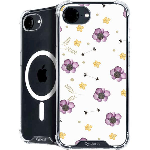 Flowers and Arrows iPhone 16e MagSafe Case