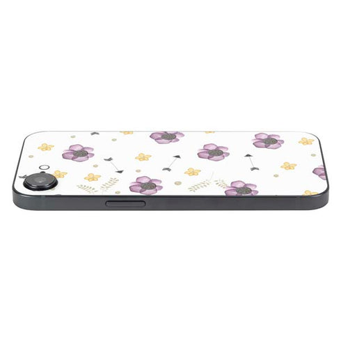 Flowers and Arrows iPhone 16e Skin
