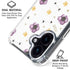 Flowers and Arrows iPhone 17 Clear Case