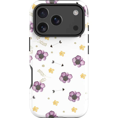 Flowers and Arrows iPhone 18 Pro Impact Case