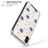 Flowers and Arrows iPhone X/XS Clear Case