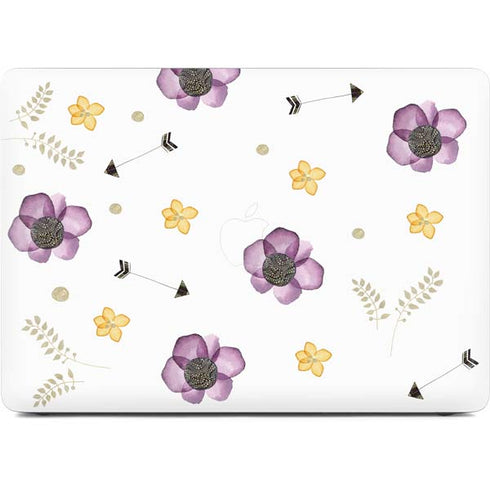 Flowers and Arrows Apple MacBook Pro 16-inch Skin