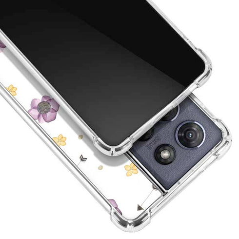 Flowers and Arrows Moto G 5G (2025) Clear Case