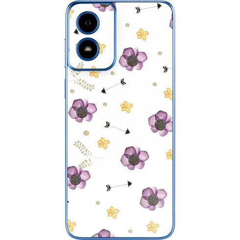 Flowers and Arrows Moto G Play 4G (2024) Skin