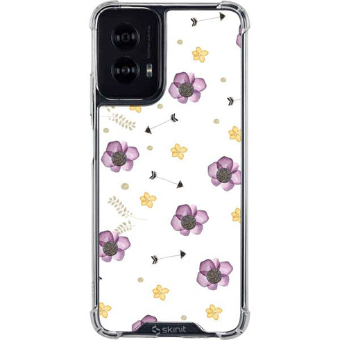 Flowers and Arrows Moto G Power 5G (2024) Clear Case
