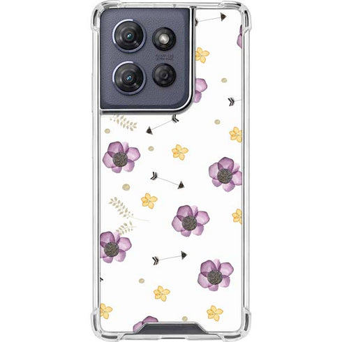 Flowers and Arrows Moto G Stylus 5G (2025) Clear Case