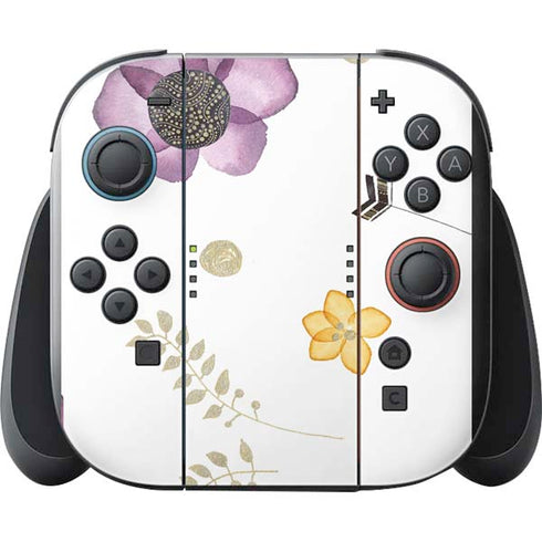 Flowers and Arrows Nintendo Switch 2 (2025) with Joy-Con Skin