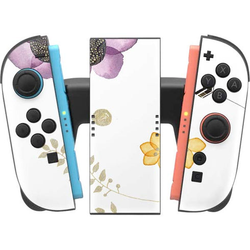 Flowers and Arrows Nintendo Switch 2 (2025) Joy-Con Controller Skin