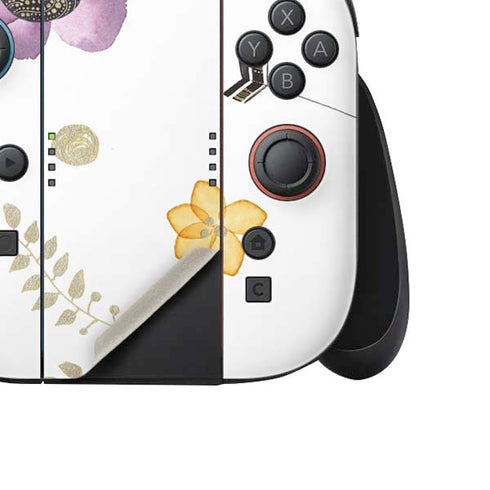 Flowers and Arrows Nintendo Switch 2 (2025) Joy-Con Controller Skin