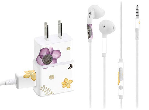Flowers and Arrows Phone Charger Skin