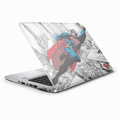 DC Comics Superman Flying Over City Pose HP Elitebook Skin