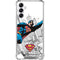 DC Comics Superman Flying Over City Pose Gabb Phone 4 Clear Case