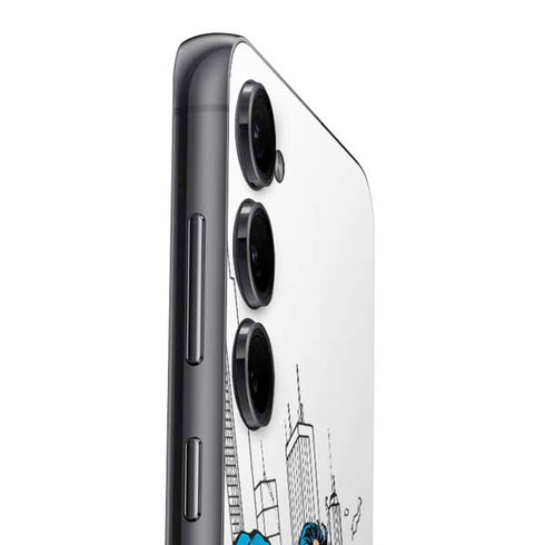 DC Comics Superman Flying Over City Pose Galaxy A16 5G Skin