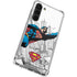DC Comics Superman Flying Over City Pose Galaxy S24 FE Clear Case