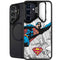 DC Comics Superman Flying Over City Pose Galaxy S24 FE Kickstand Case