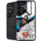 DC Comics Superman Flying Over City Pose Galaxy S25 Kickstand Case