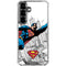 DC Comics Superman Flying Over City Pose Galaxy S26 Plus Clear Case